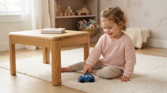 Under learning activity for a 2-year-old