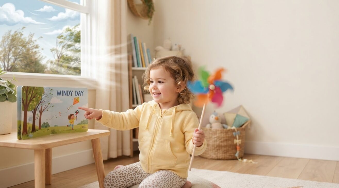 Learn the Word Windy for 2-Year-Old Toddlers