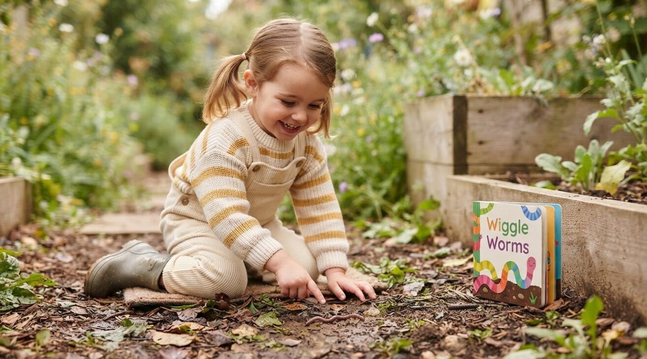 Learn the Word Worm for 2-Year-Old Toddlers
