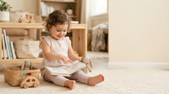 Yours learning activity for a 1-year-old