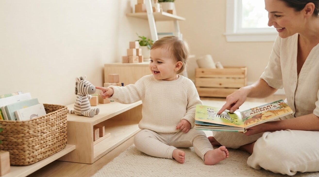 Learn the Word Zebra for 1-Year-Old Toddlers