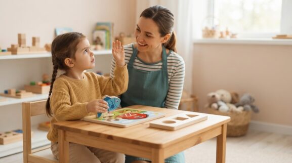 Learning Through Routines: Asking for Help for 4 Years parent learning guide for a 4-year-old