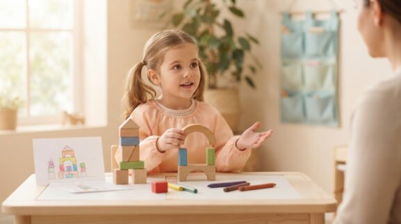 Learning Through Routines: Asking for Help for 5 Years parent learning guide for a 5-year-old
