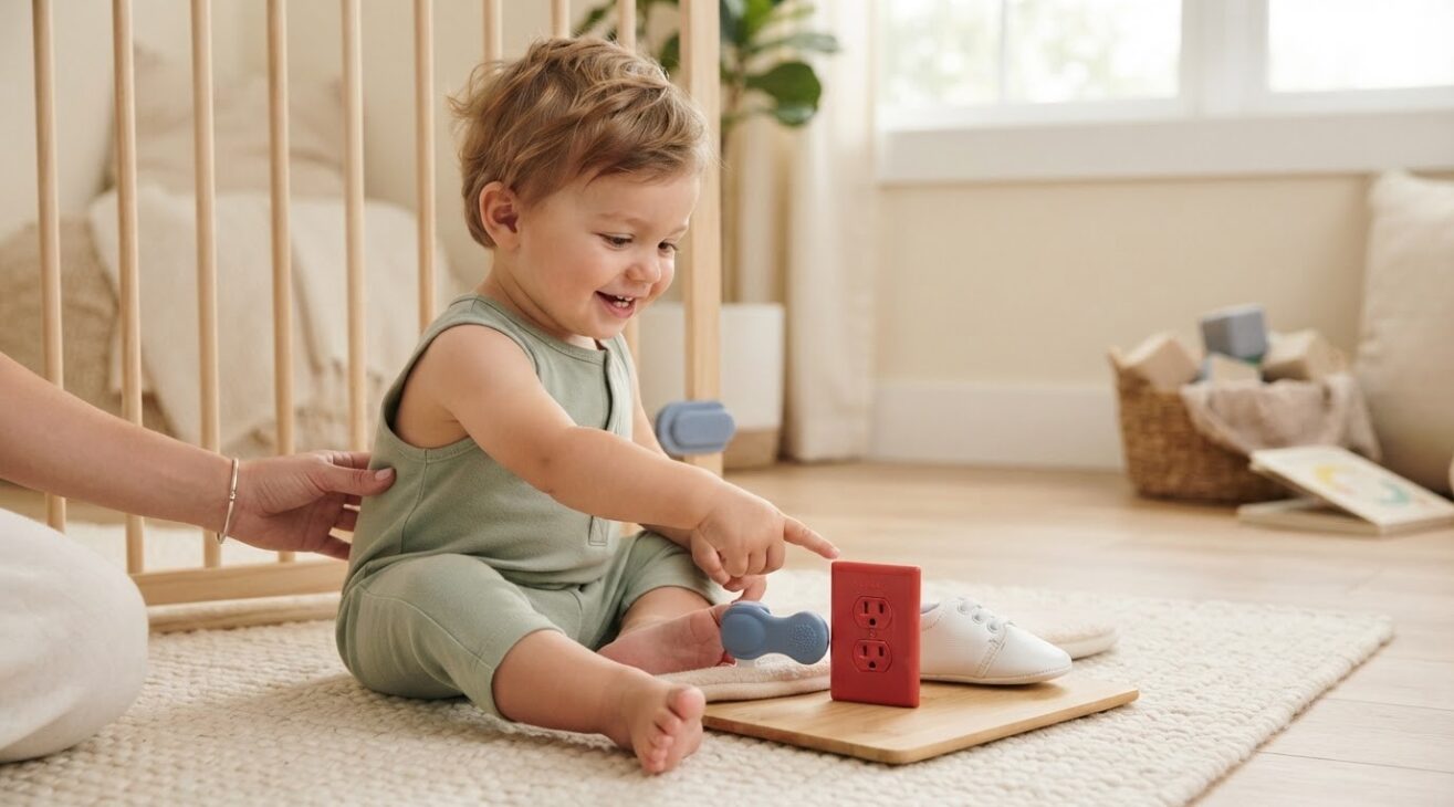 Learning Through Routines: Everyday Safety Words for 1-Year-Old Toddlers