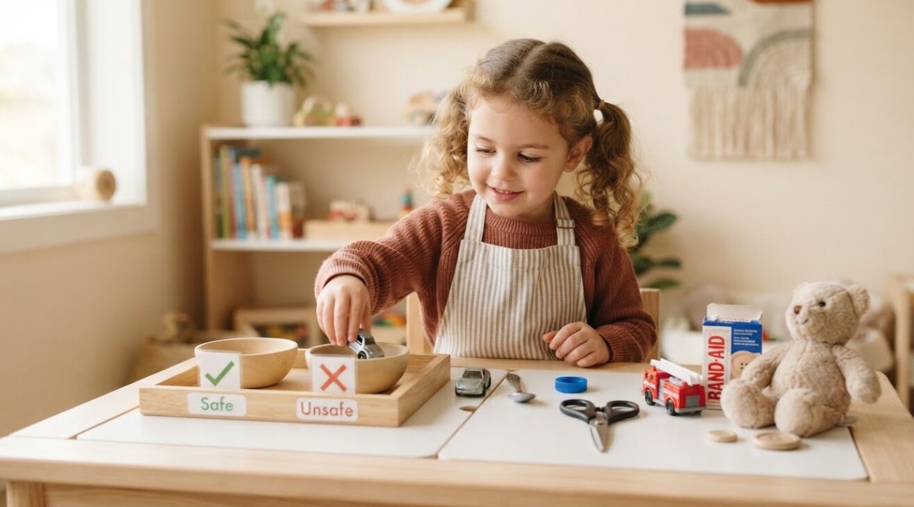 Learning Through Routines: Everyday Safety Words for 4-Year-Old Kids