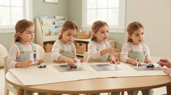 Learning Through Routines: Everyday Safety Words for 5 Years parent learning guide for a 5-year-old