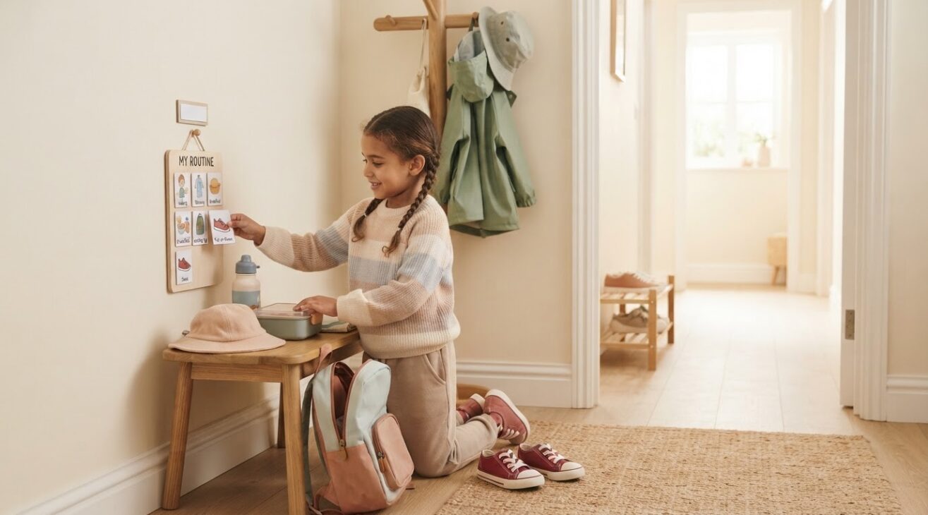 Learning Through Routines: Leaving Home & Transitions for 5-Year-Old Kids