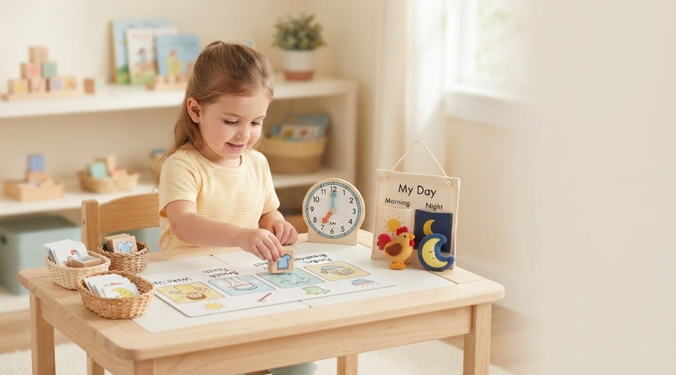 Learning Through Routines: Morning Routine for 4-Year-Old Kids