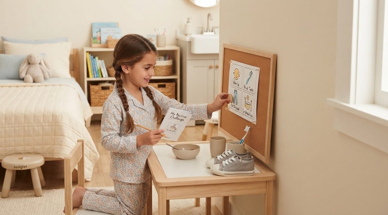 Learning Through Routines: Morning Routine for 5-Year-Old Kids