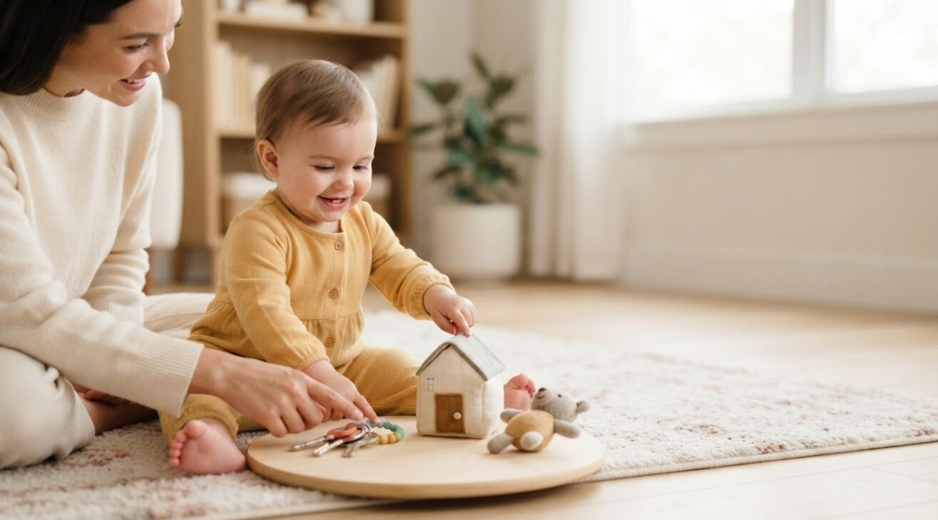 Leaving Home & Transitions Activity Cards for 1-Year-Old Toddlers