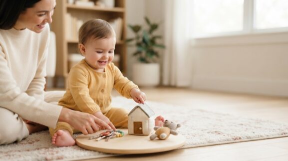 Leaving Home & Transitions Activity Cards for 1 Year printable learning activity for a 1-year-old