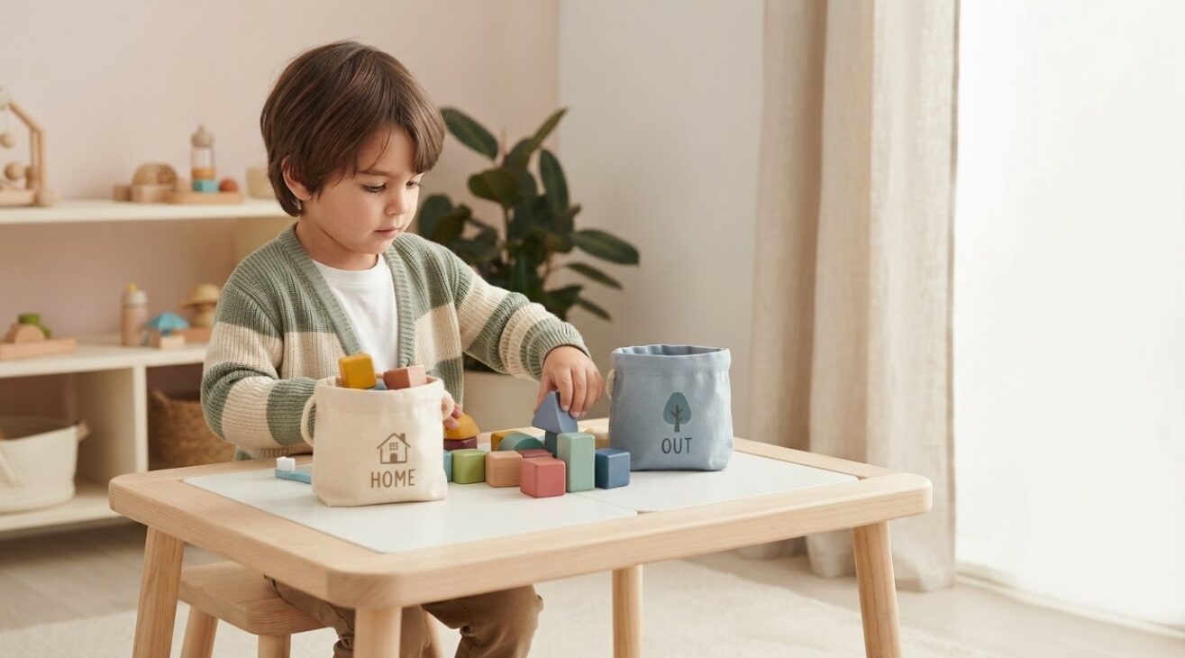 Leaving Home & Transitions Activity Cards for 4-Year-Old Kids
