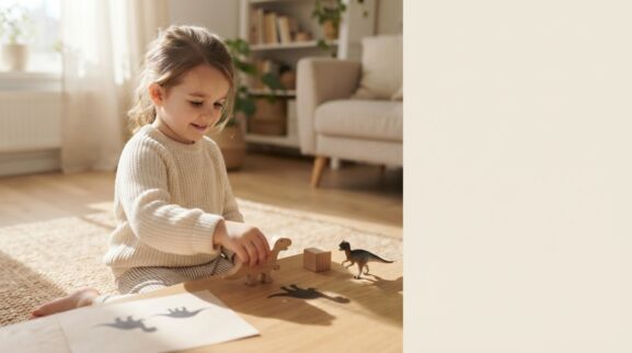 Light & Shadow learning activities for a 3-year-old