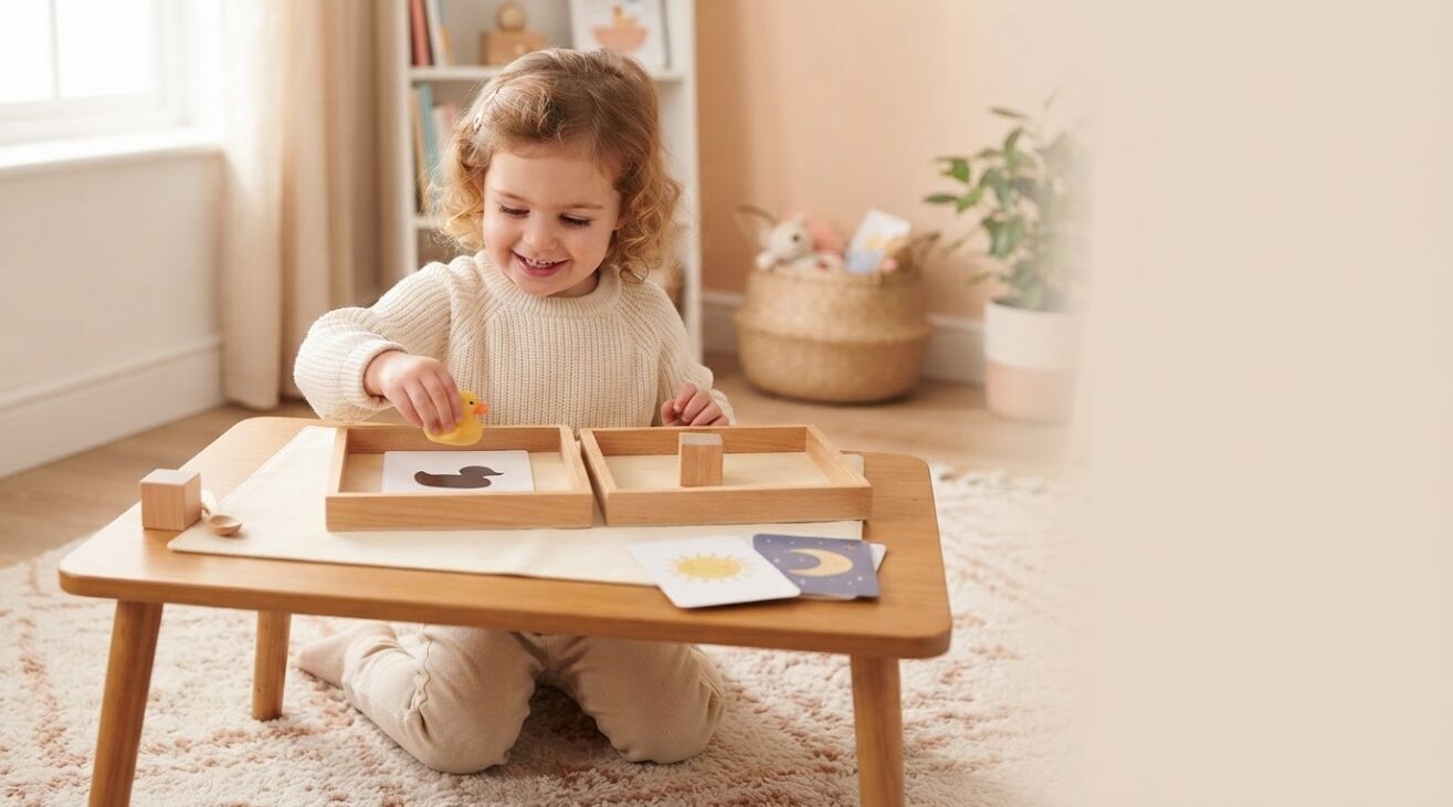 Light & Shadow Activity Cards for 2-Year-Old Toddlers