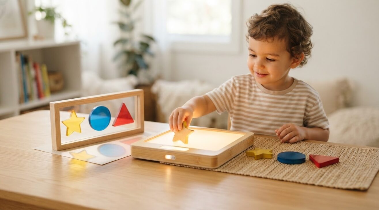 Light & Shadow Activity Cards for 3-Year-Old Toddlers