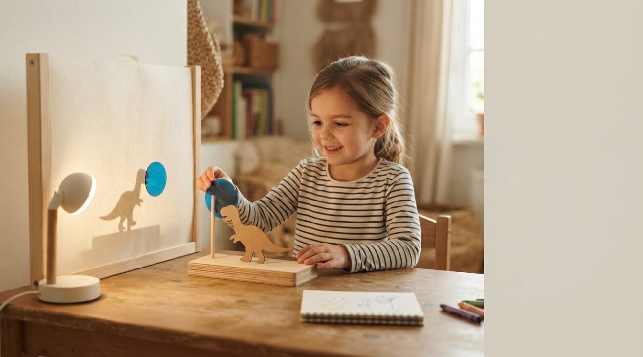 Light & Shadow Activity Cards for 5-Year-Old Kids