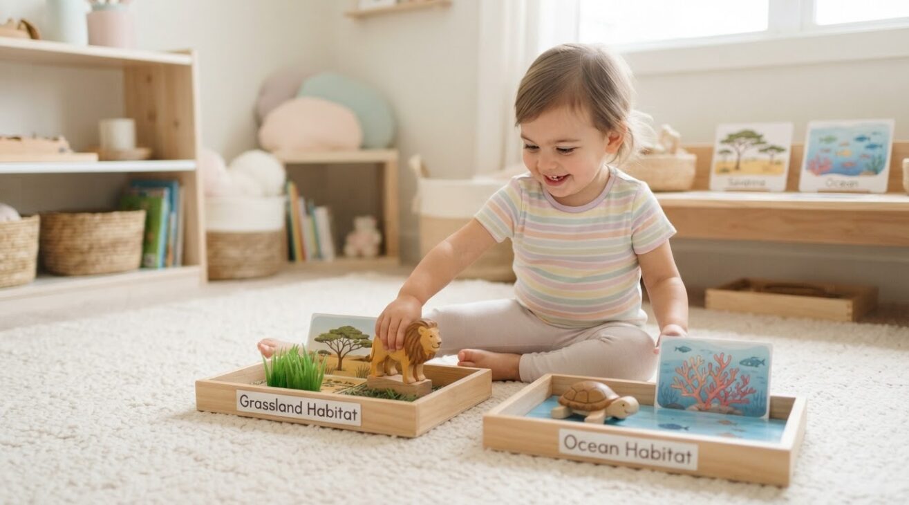 Little Explorer Activity: Animals & Habitats for 2-Year-Old Toddlers