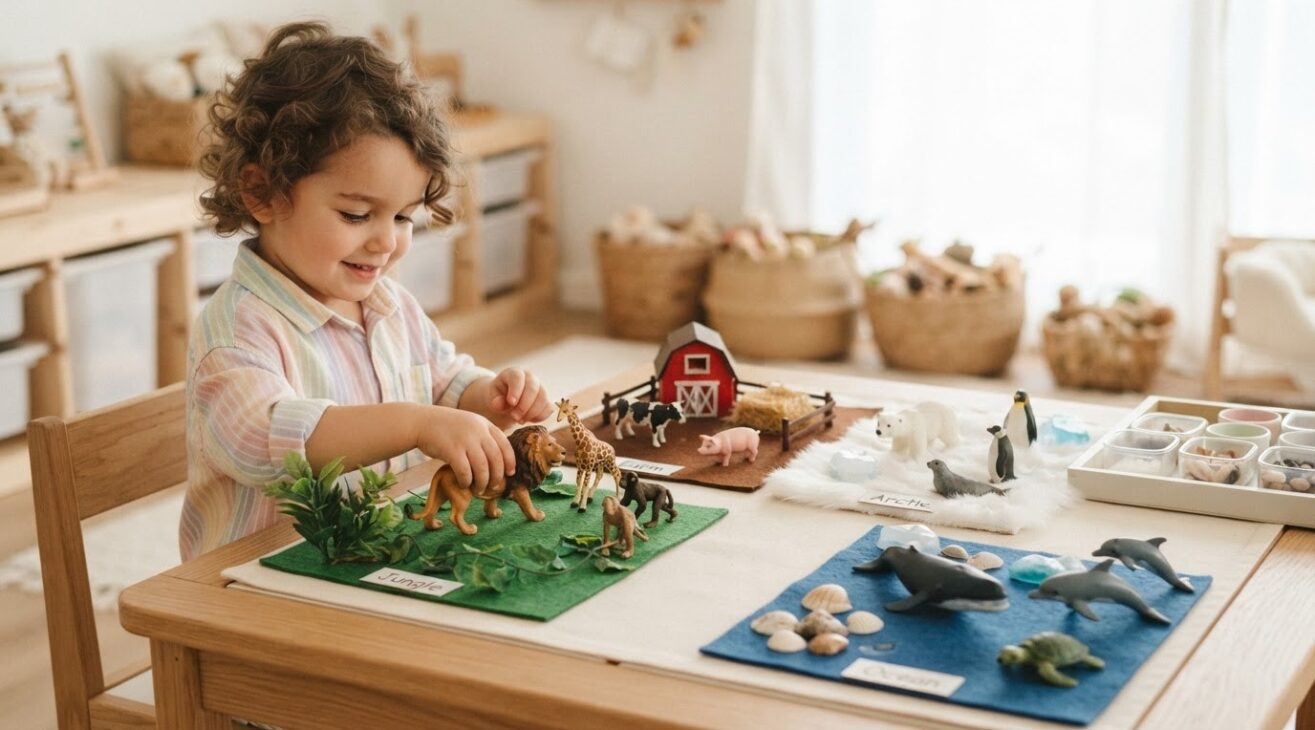 Little Explorer Activity: Animals & Habitats for 4-Year-Old Kids