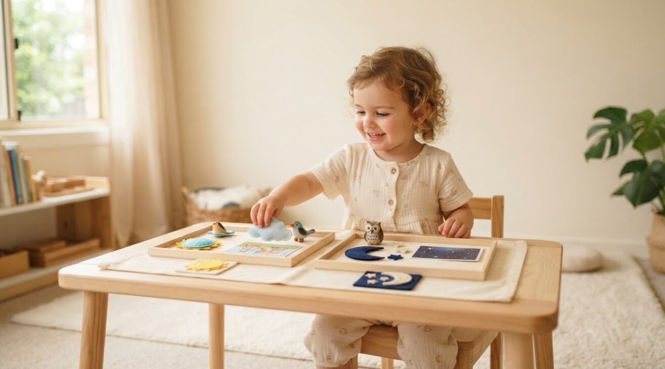 Little Explorer Activity: Day, Night & Sky for 2-Year-Old Toddlers