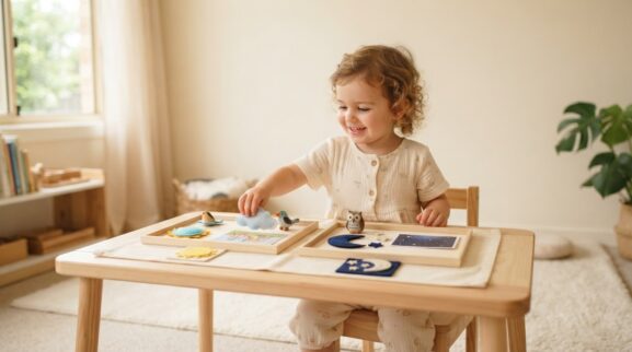 Little Explorer Activity: Day, Night & Sky for 2 Years learning activity for a 2-year-old