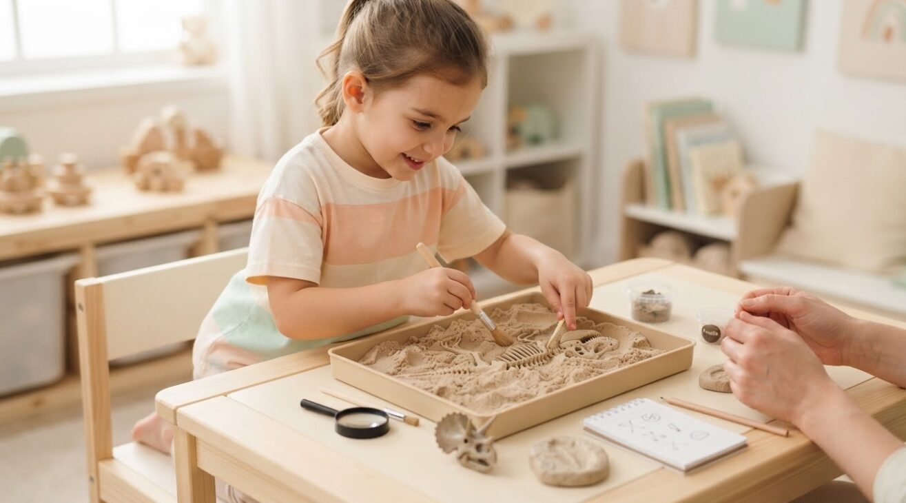 Little Explorer Activity: Dinosaurs & Fossils for 5-Year-Old Kids