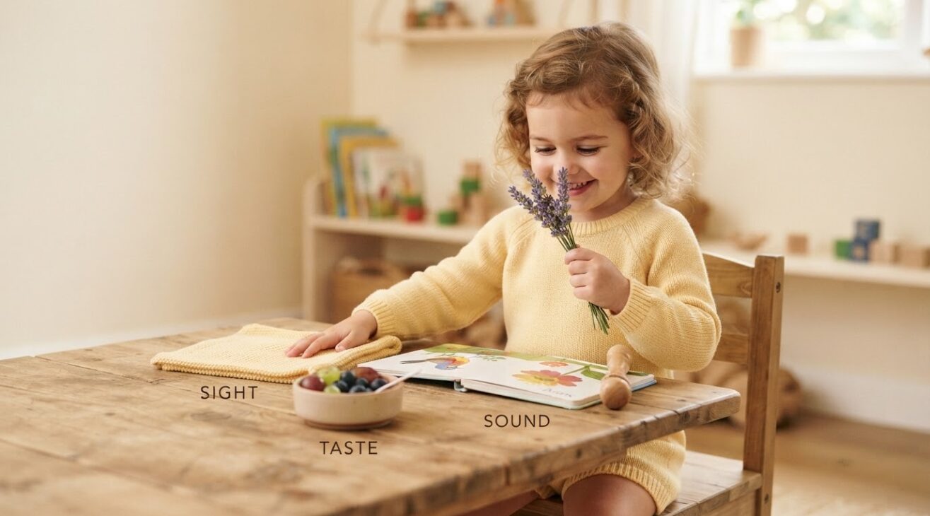 Little Explorer Activity: Five Senses for 3-Year-Old Toddlers