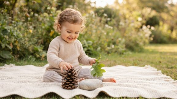Little Explorer Activity: Nature Observation for 1 Year learning activity for a 1-year-old