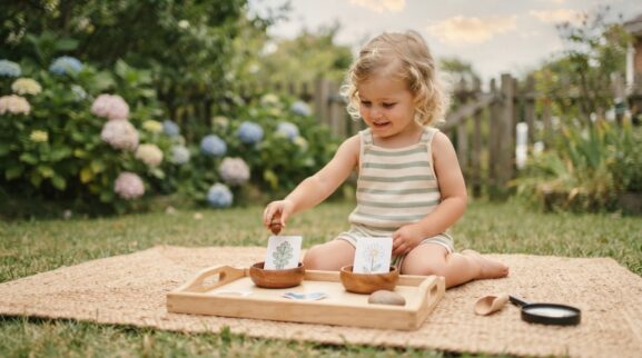 Little Explorer Activity: Nature Observation for 2 Years learning activity for a 2-year-old