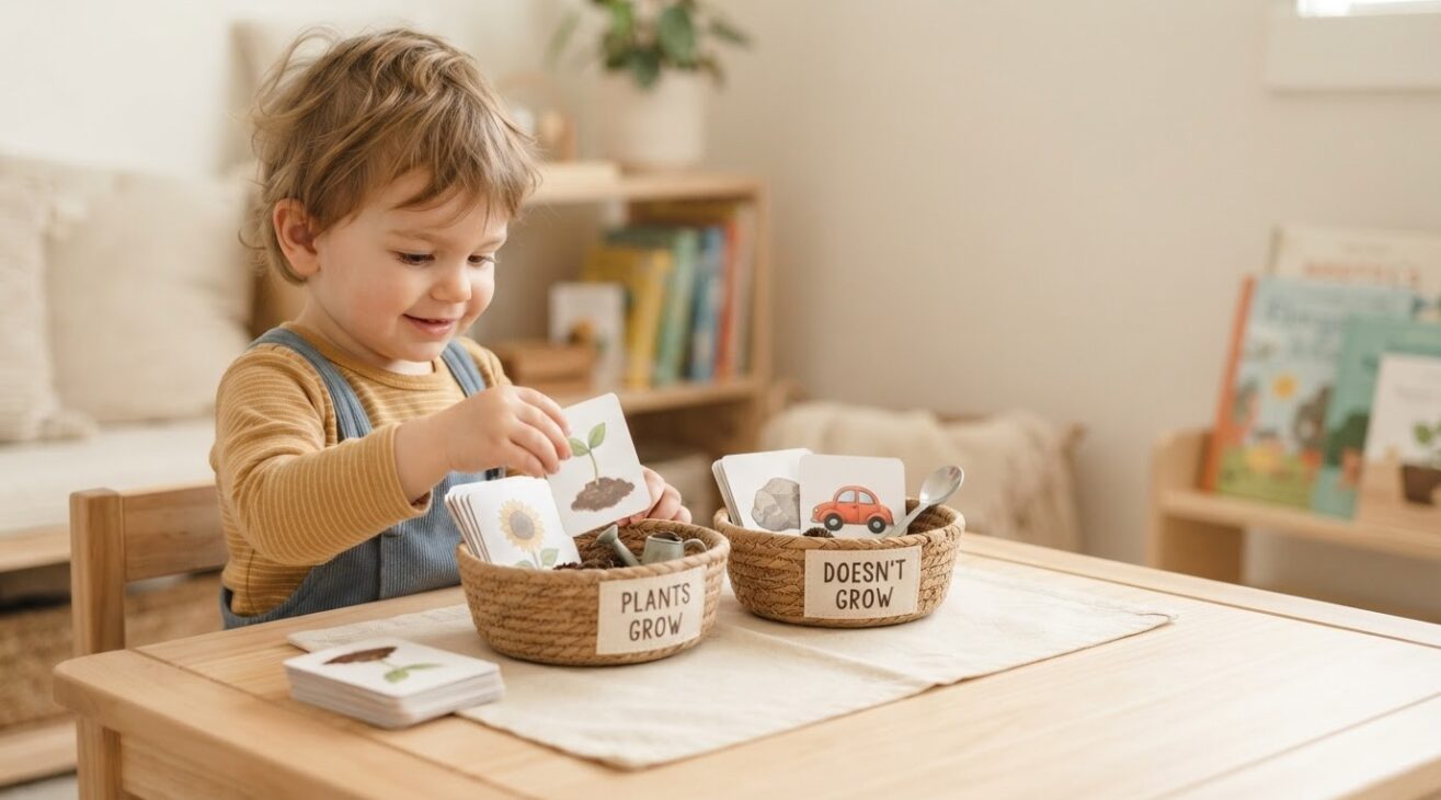 Little Explorer Activity: Plants & Growing for 2-Year-Old Toddlers