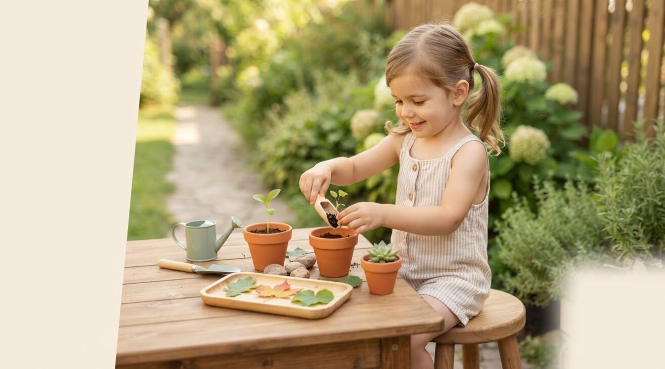 Little Explorer Activity: Plants & Growing for 3-Year-Old Toddlers
