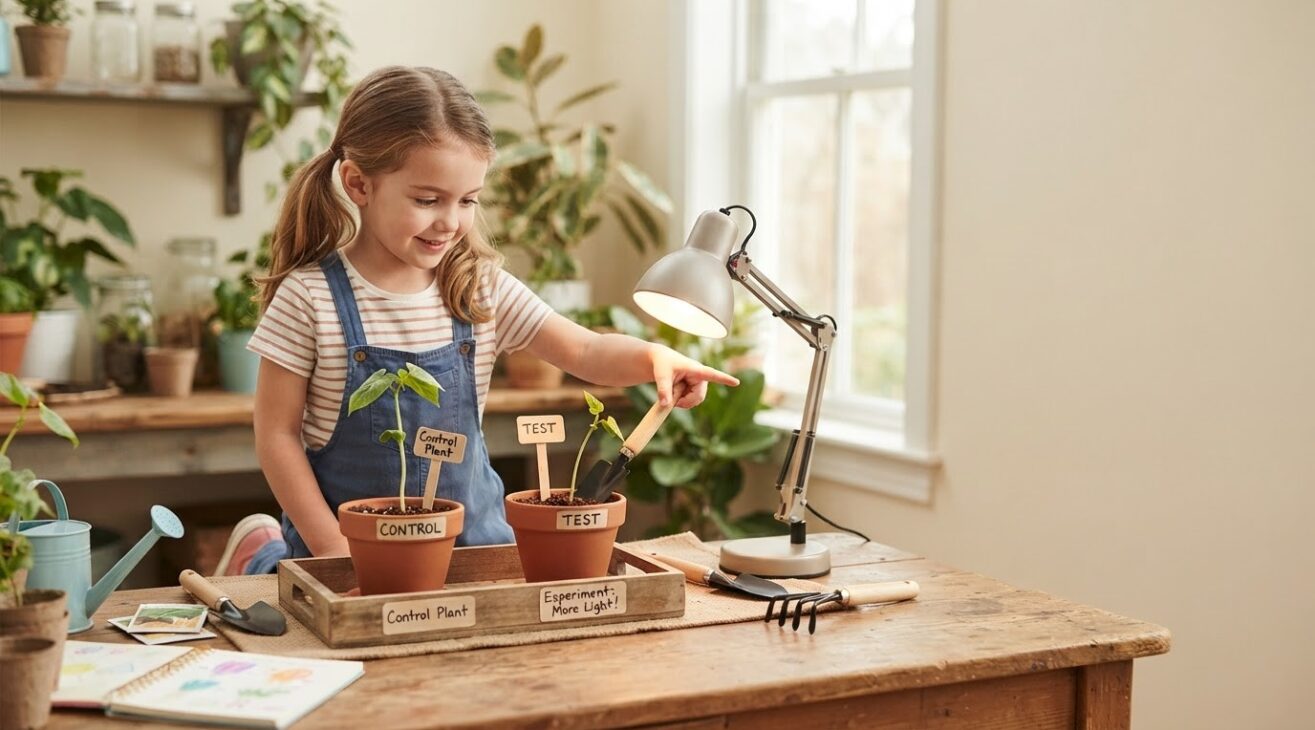 Little Explorer Activity: Plants & Growing for 5-Year-Old Kids