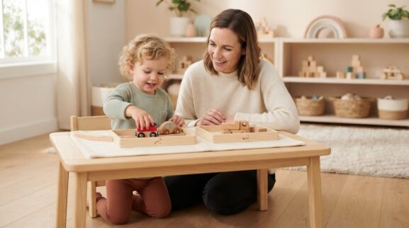 Little Explorer Activity: Push, Pull & Motion for 2 Years learning activity for a 2-year-old