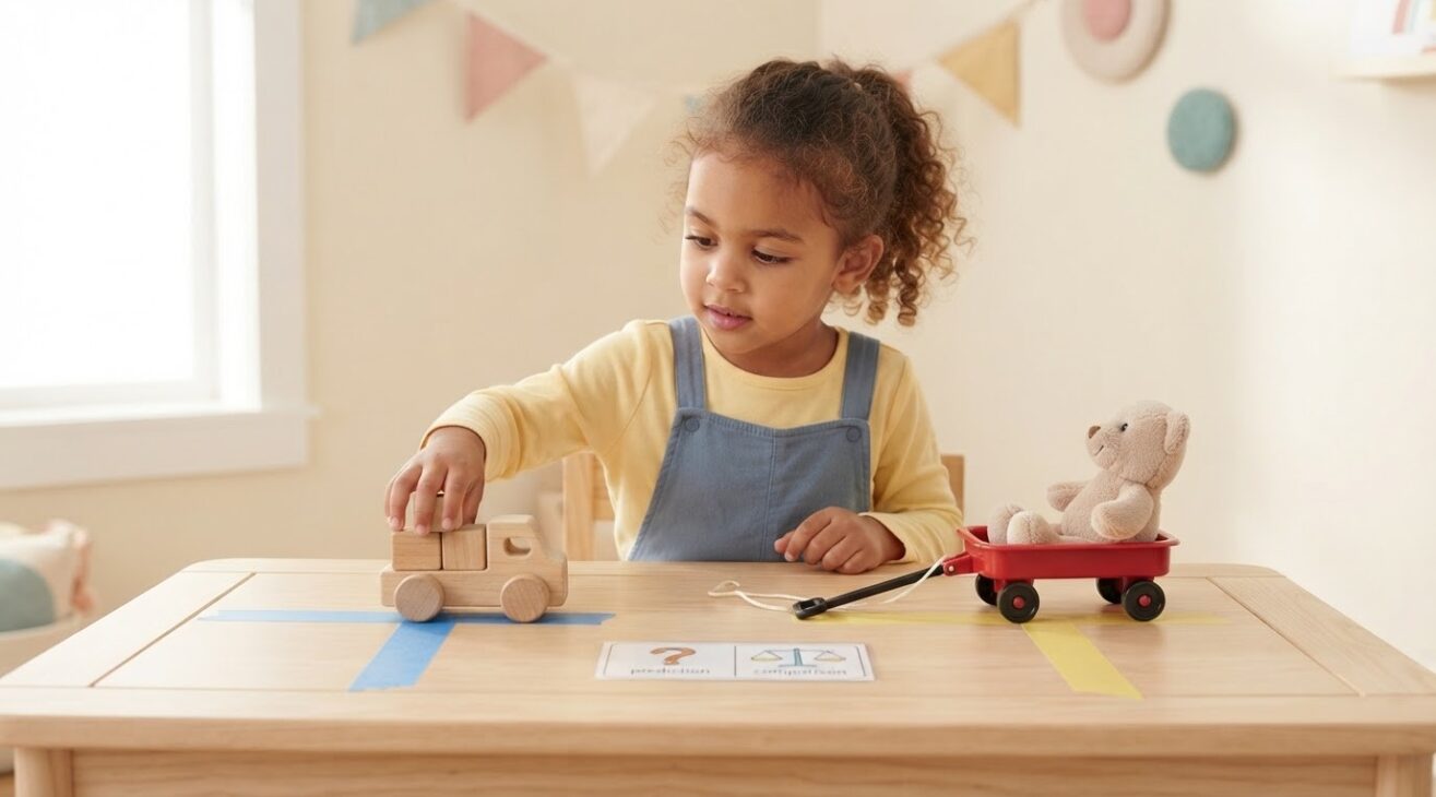 Little Explorer Activity: Push, Pull & Motion for 4-Year-Old Kids