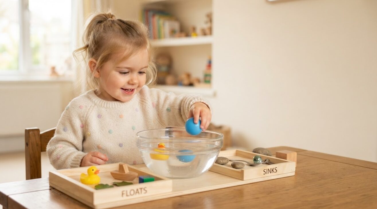 Little Explorer Activity: Sink & Float for 3-Year-Old Toddlers