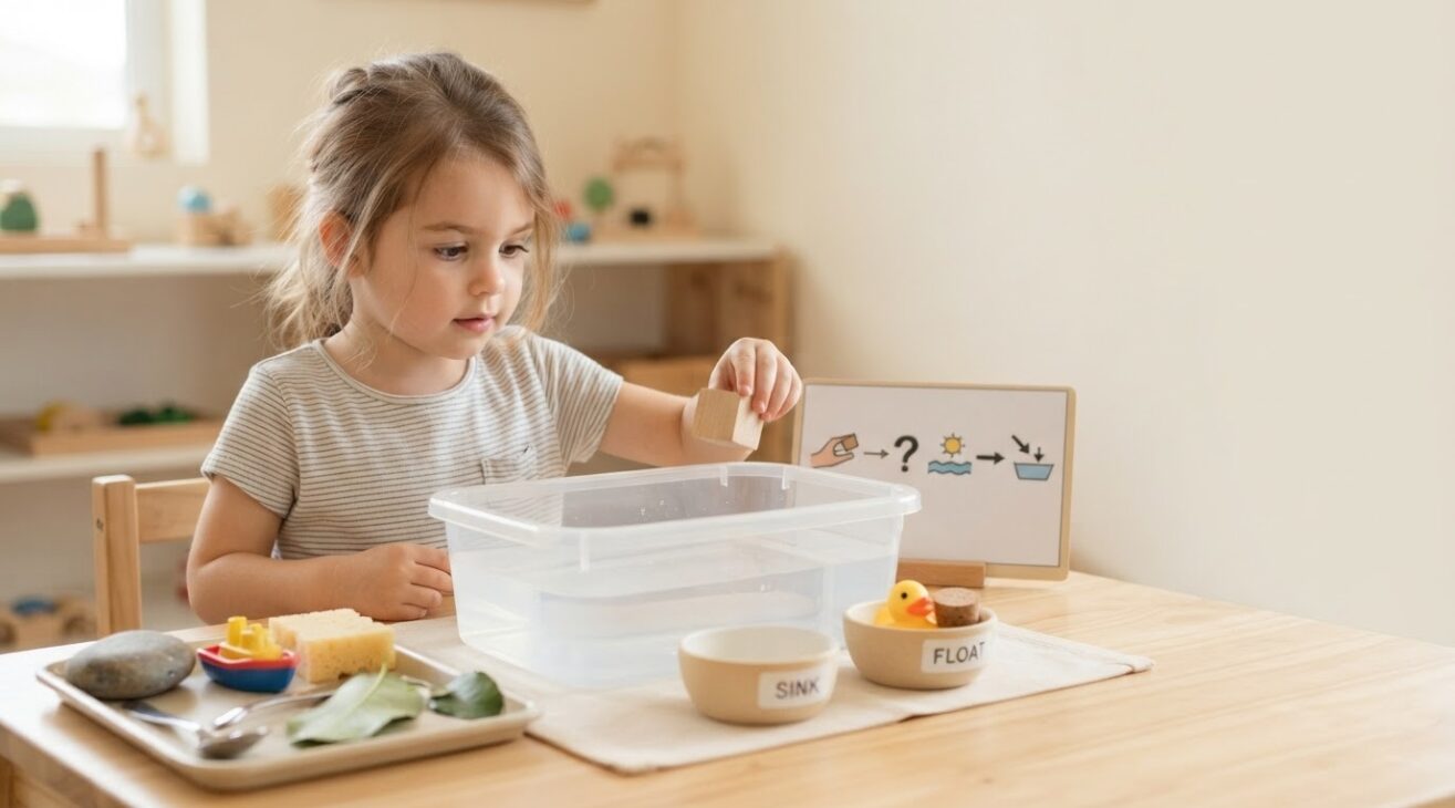 Little Explorer Activity: Sink & Float for 5-Year-Old Kids