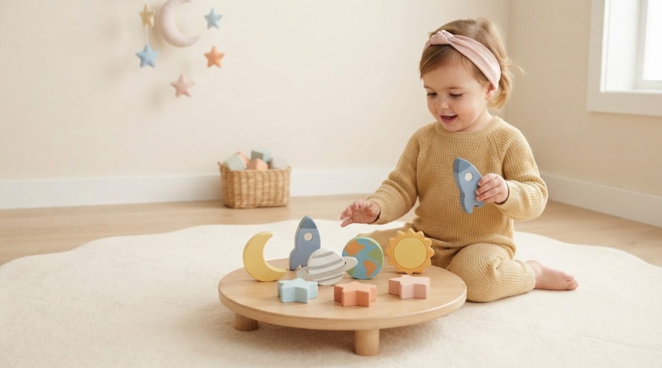 Little Explorer Activity: Space Basics for 3-Year-Old Toddlers
