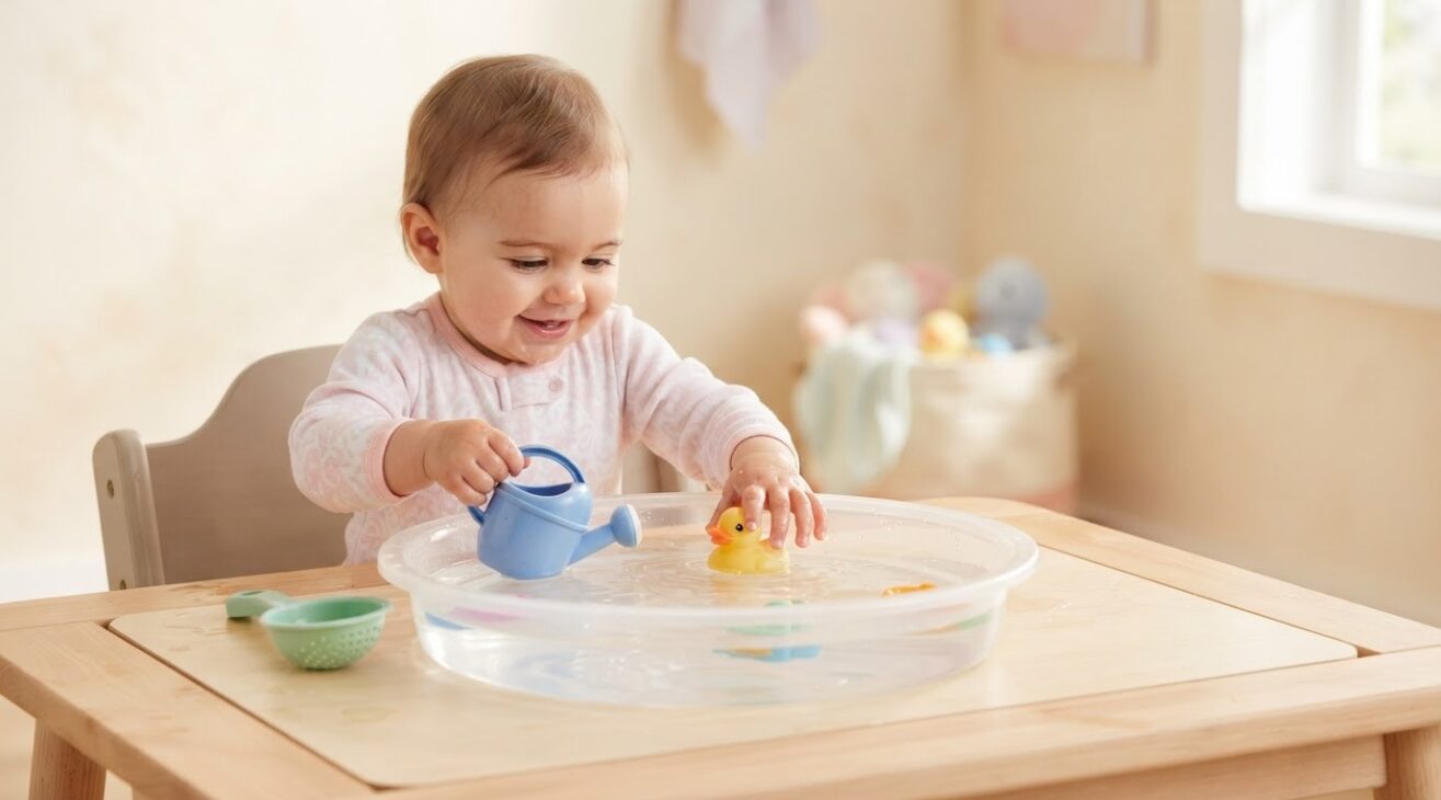 Little Explorer Activity: Water Exploration for 1-Year-Old Toddlers