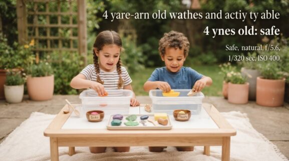 Little Explorer Activity: Water Exploration for 4 Years learning activity for a 4-year-old