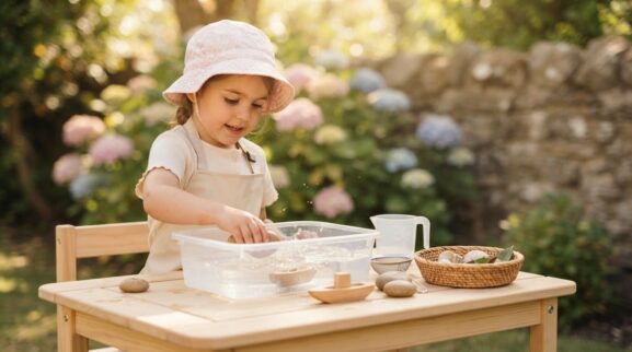 Little Explorer Activity: Water Exploration for 5 Years learning activity for a 5-year-old