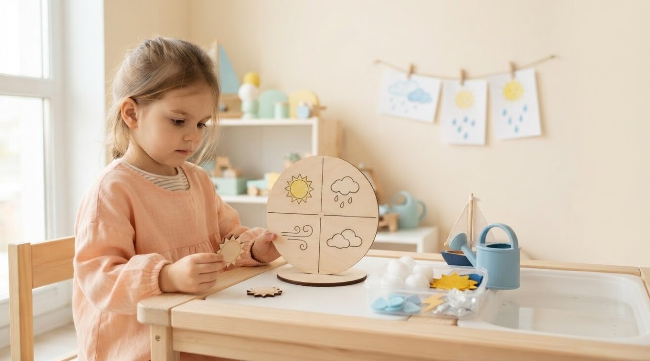 Little Explorer Activity: Weather for 4-Year-Old Kids