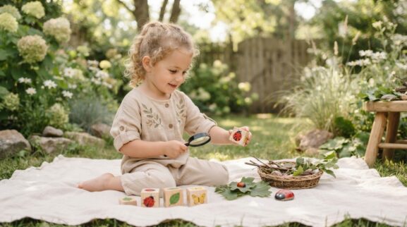 Little Explorer Guide: Bugs & Backyard Nature for 3 Years parent learning guide for a 3-year-old