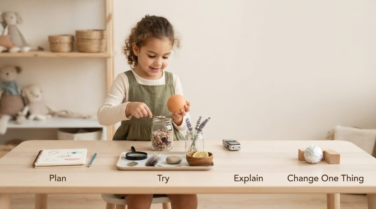 Little Explorer Guide: Five Senses for 5-Year-Old Kids