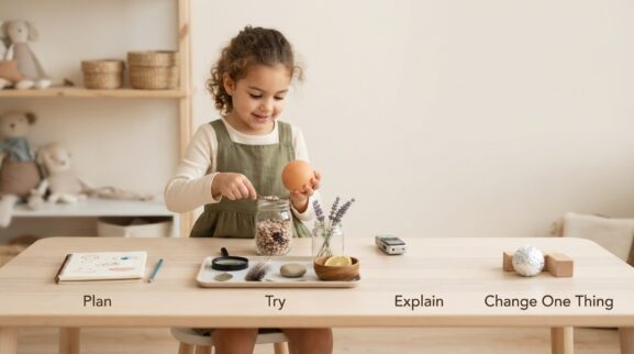 Little Explorer Guide: Five Senses for 5 Years parent learning guide for a 5-year-old