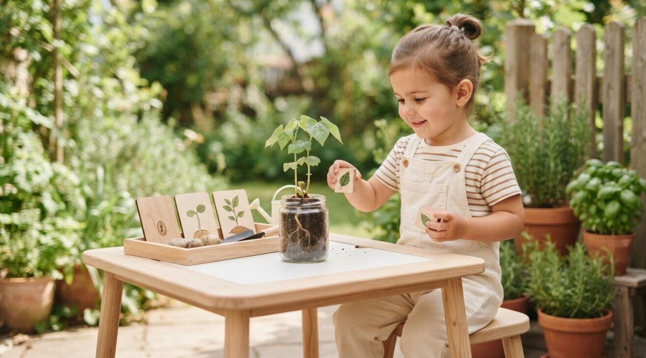 Little Explorer Guide: Plants & Growing for 3-Year-Old Toddlers