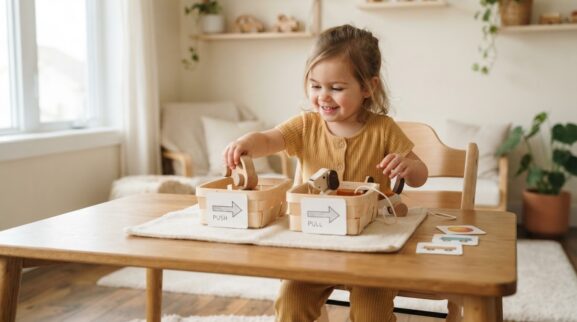 Little Explorer Guide: Push, Pull & Motion for 2 Years parent learning guide for a 2-year-old
