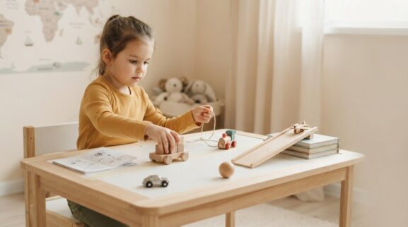 Little Explorer Guide: Push, Pull & Motion for 5 Years parent learning guide for a 5-year-old