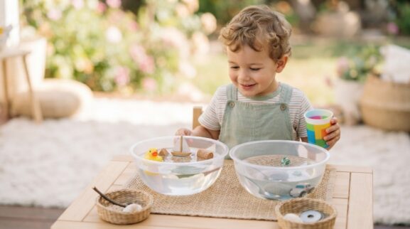 Little Explorer Guide: Sink & Float for 3 Years parent learning guide for a 3-year-old
