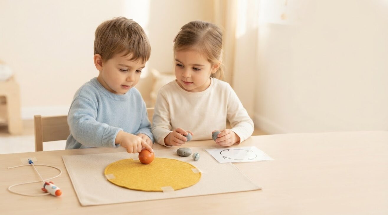 Little Explorer Guide: Space Basics for 4-Year-Old Kids
