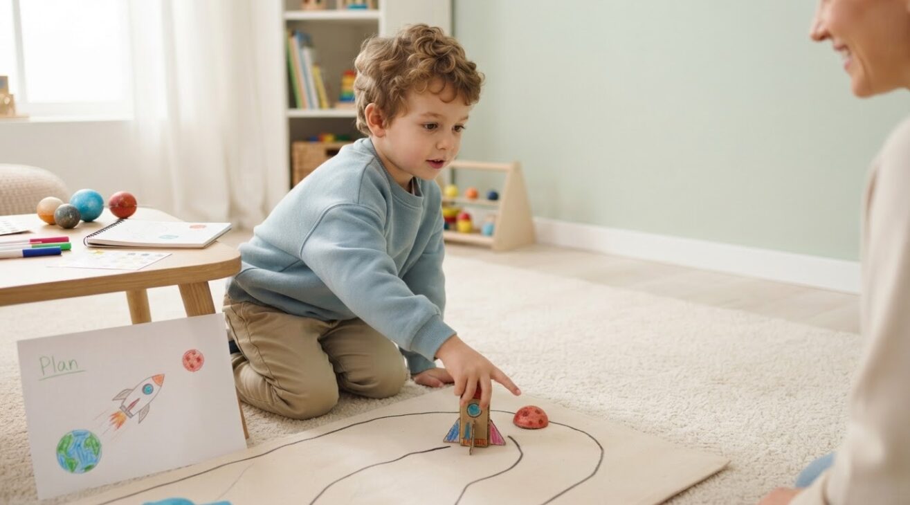 Little Explorer Guide: Space Basics for 5-Year-Old Kids