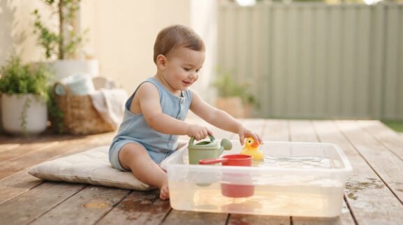 Little Explorer Guide: Water Exploration for 1 Year parent learning guide for a 1-year-old